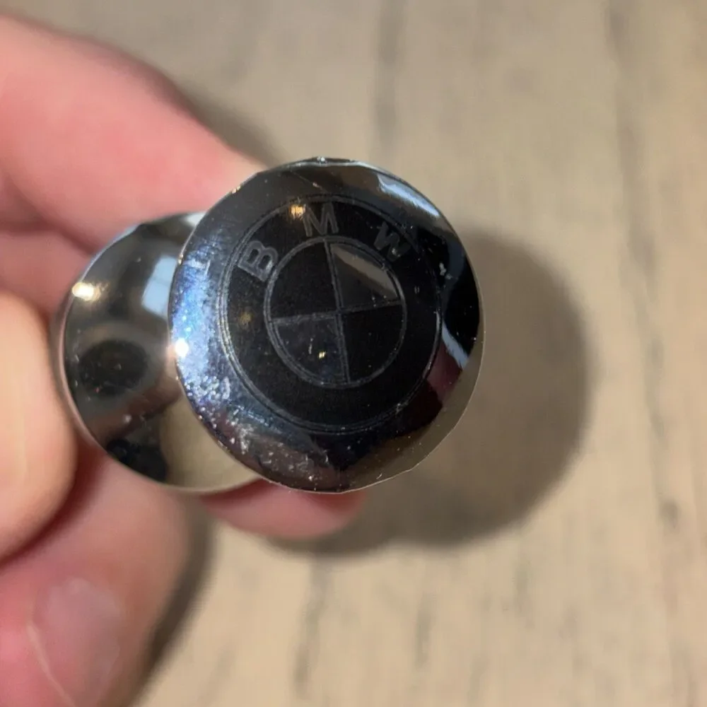 BMW Chrome Metal 3”T Wine Stopper w/contemporary look